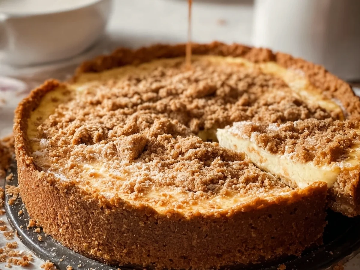 Cremiger Spekulatius Käsekuchen für Weihnachten - Bild 1