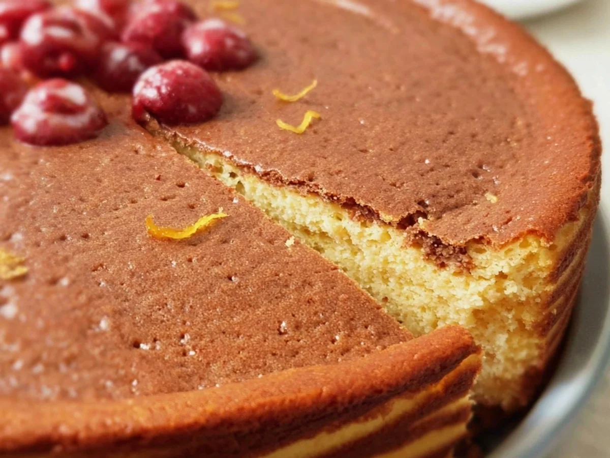Gesunder Quarkkuchen ohne Mehl & Zucker - Bild 1