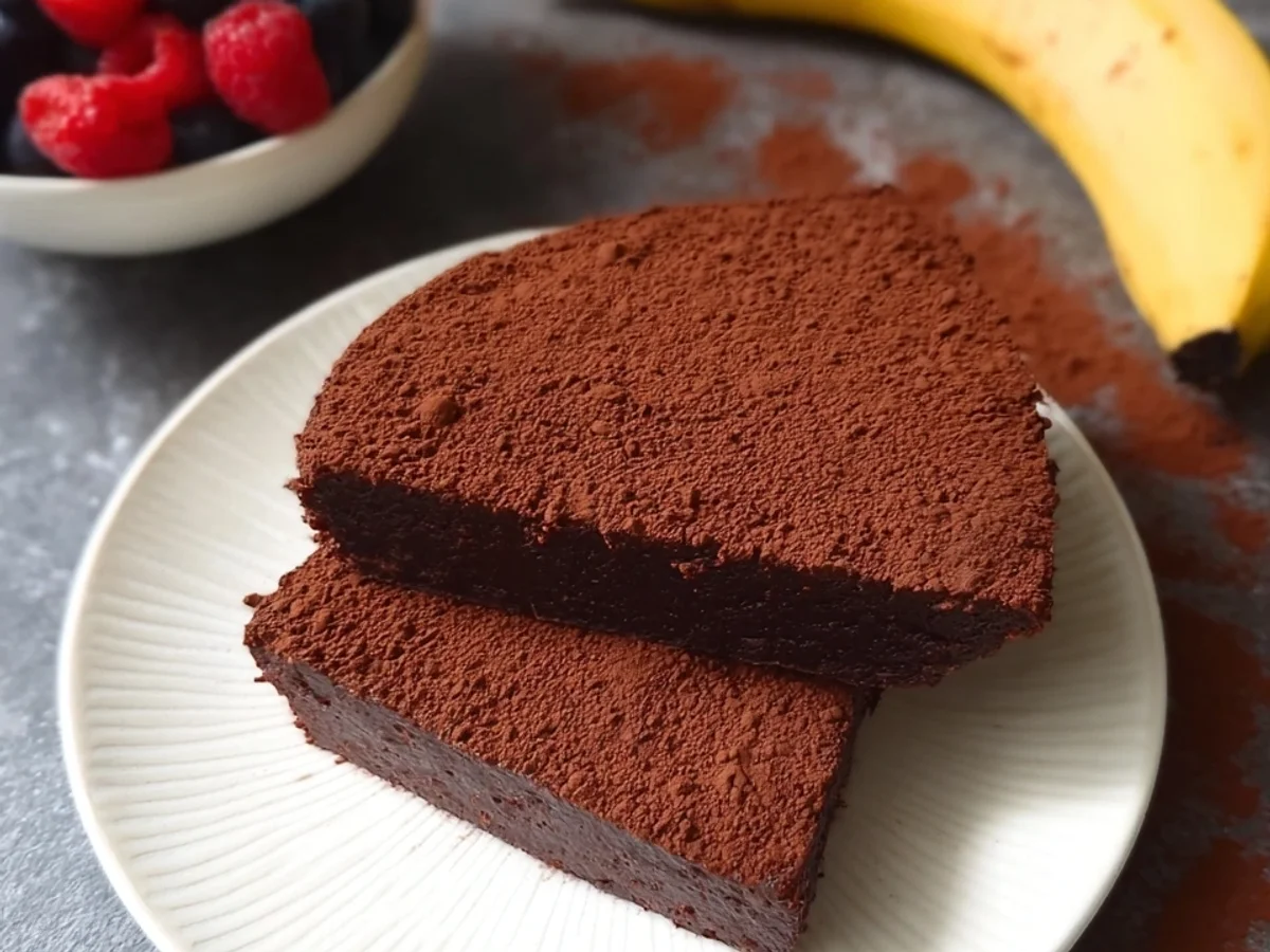 Gesunder Schokokuchen aus 2 Zutaten: Einfach & schnell - Bild 1