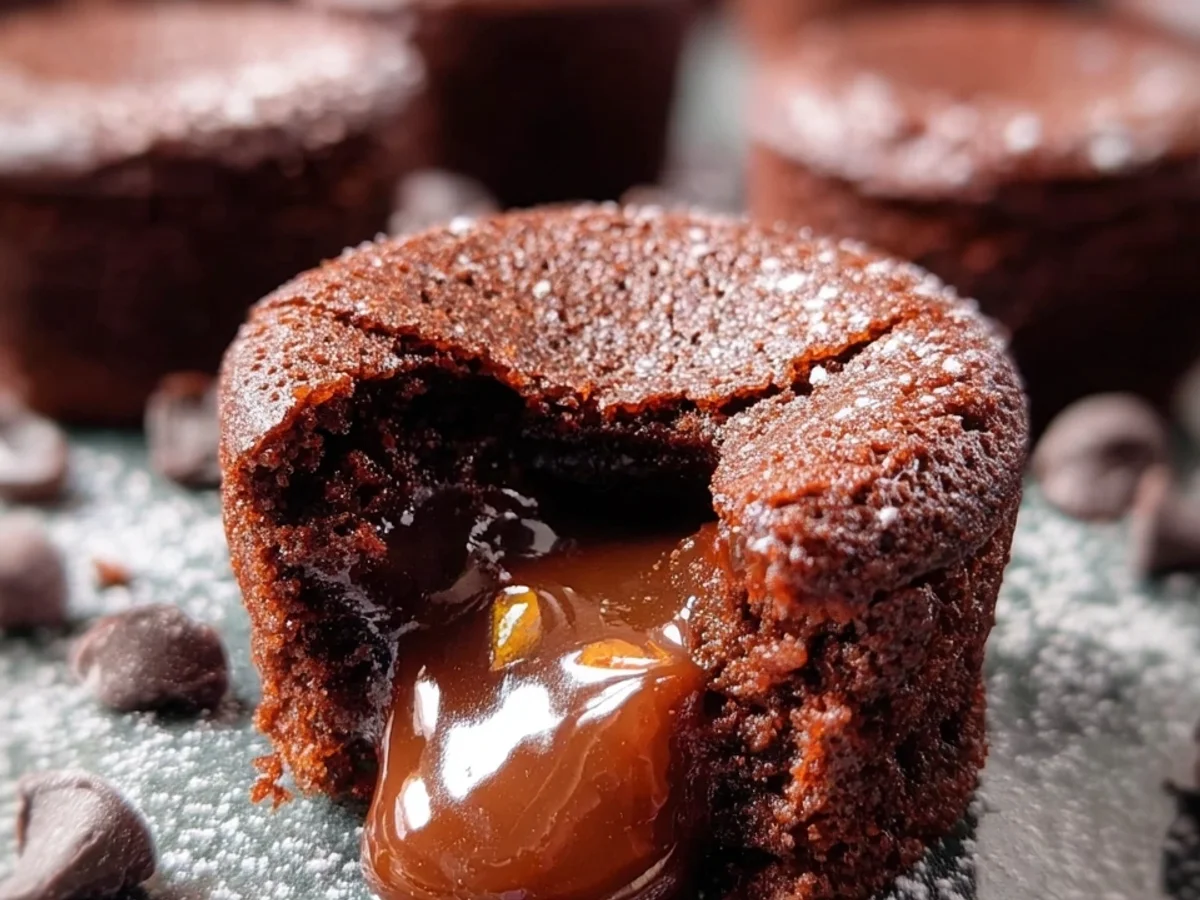 Lava Cakes: Schokoküchlein mit flüssigem Kern Rezept - Bild 1