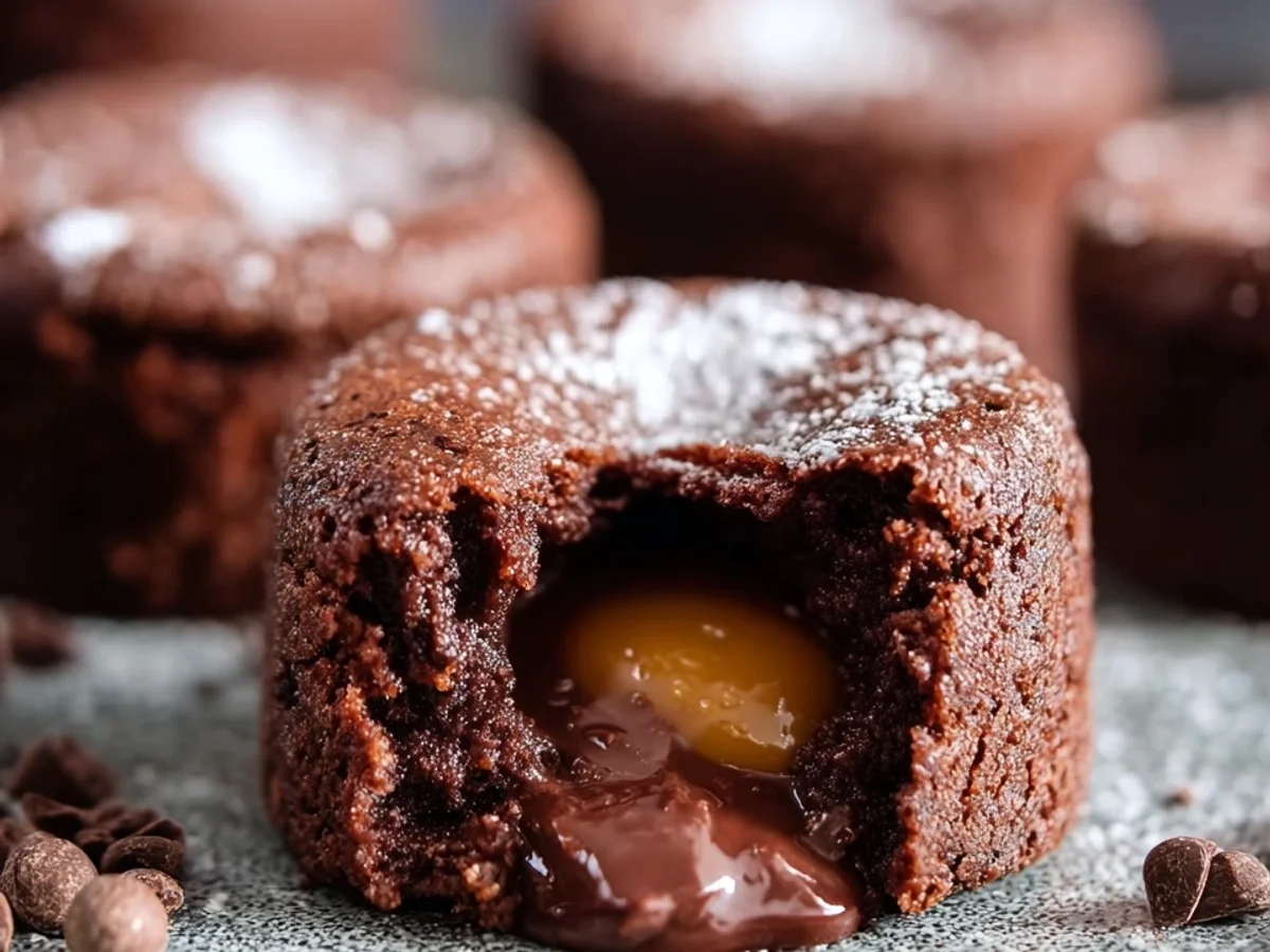Lava Cakes: Schokoküchlein mit flüssigem Kern Rezept - Bild 2