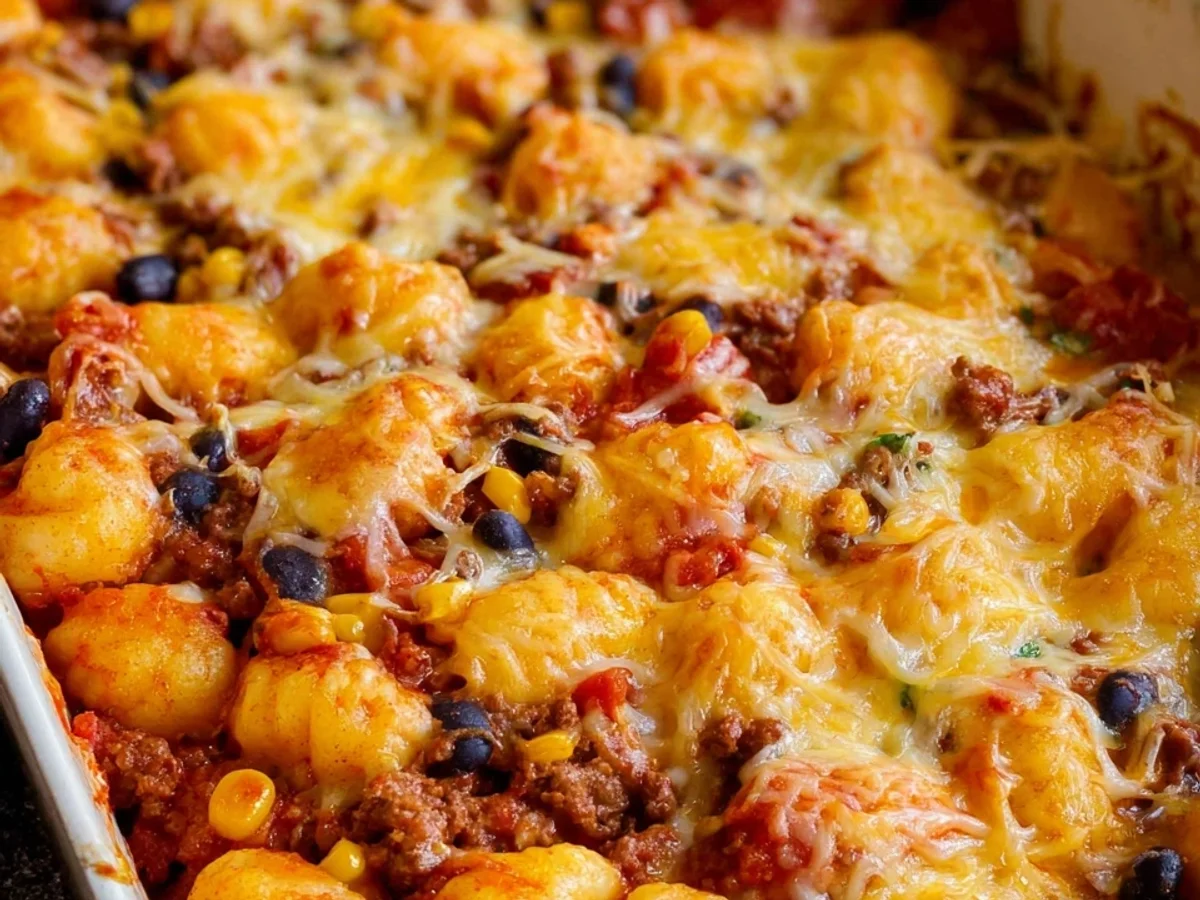 Mexikanischer Gnocchi Auflauf: Schnell & Lecker - Bild 1