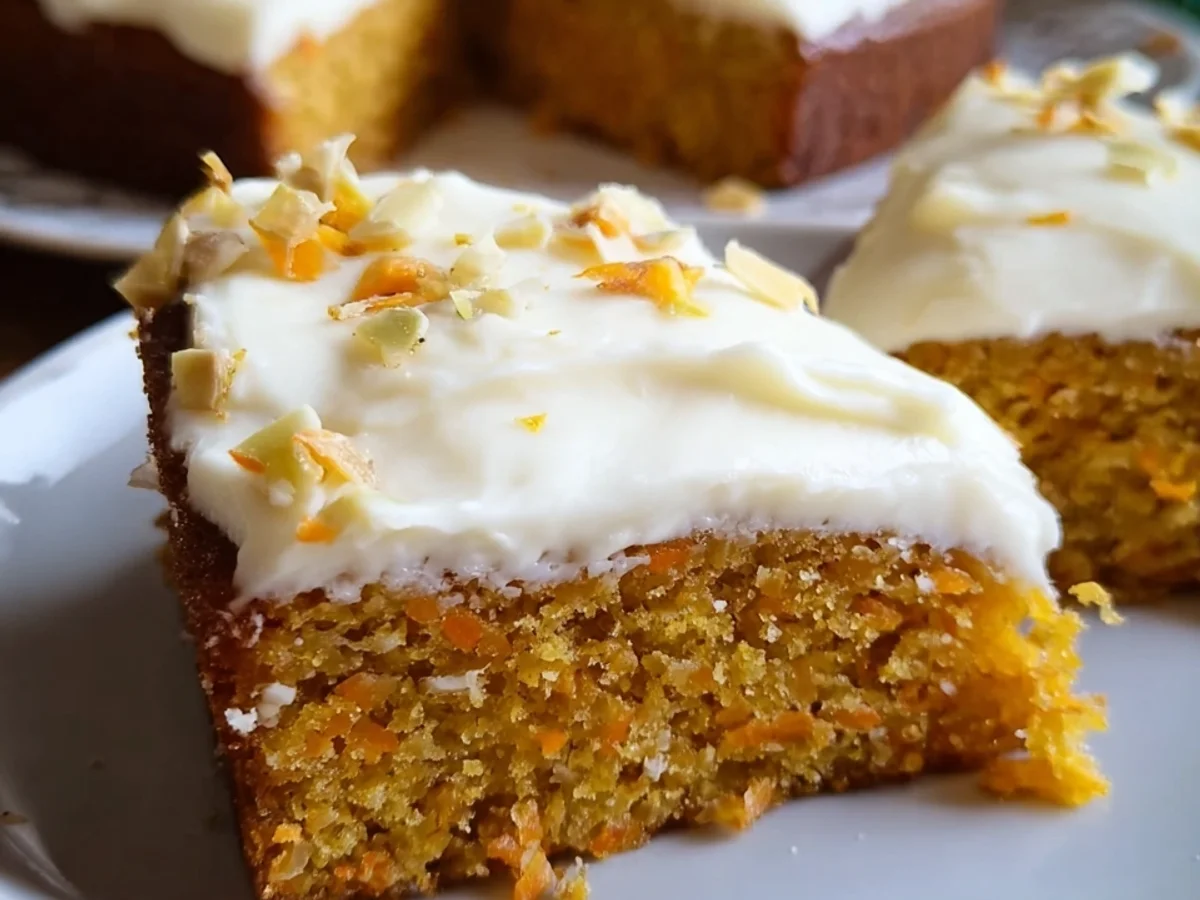Saftiger Karottenkuchen mit cremigem Frosting - Bild 1