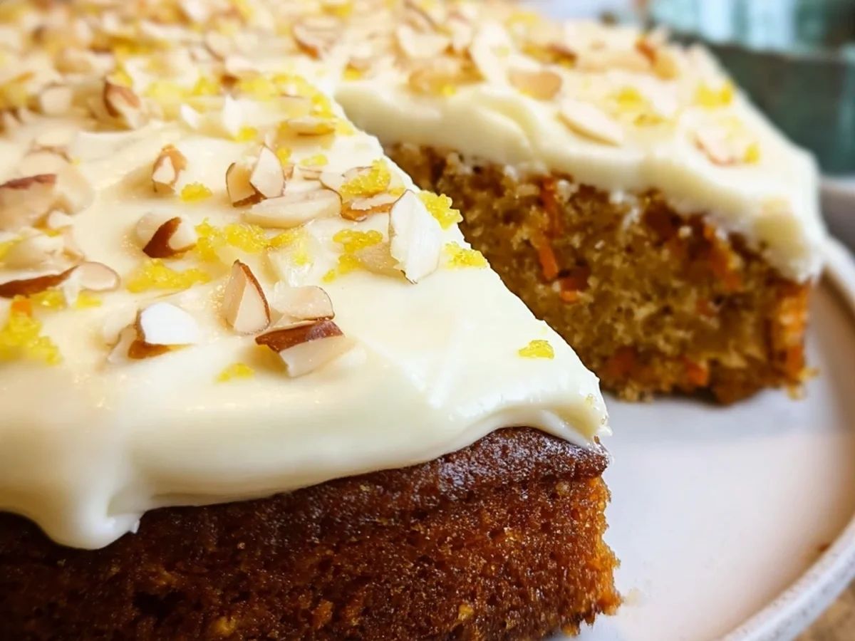 Saftiger Karottenkuchen mit cremigem Frosting - Bild 2