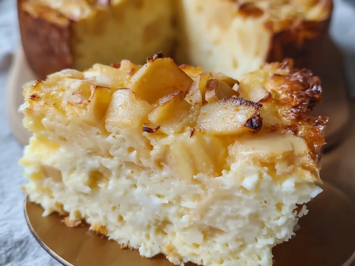 Schneller Apfel-Quark-Kuchen ohne Boden: Leicht & Lecker - Bild 2