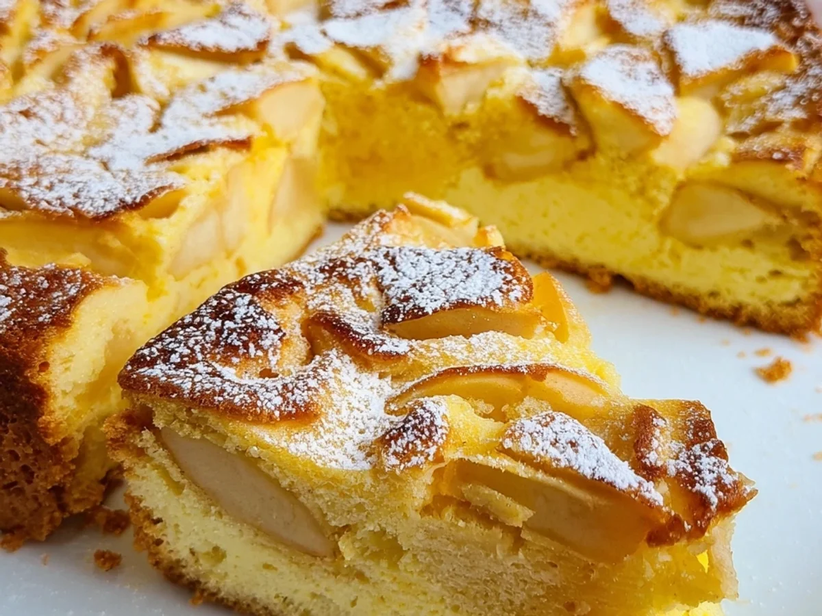 Schneller Saftiger Apfelkuchen mit Quark: Einfach & Lecker - Bild 1