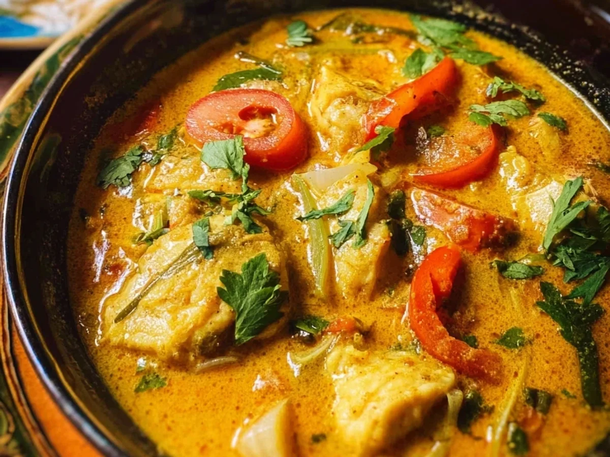 Schnelles Fischcurry mit Kokosmilch: Einfach & Lecker - Bild 1