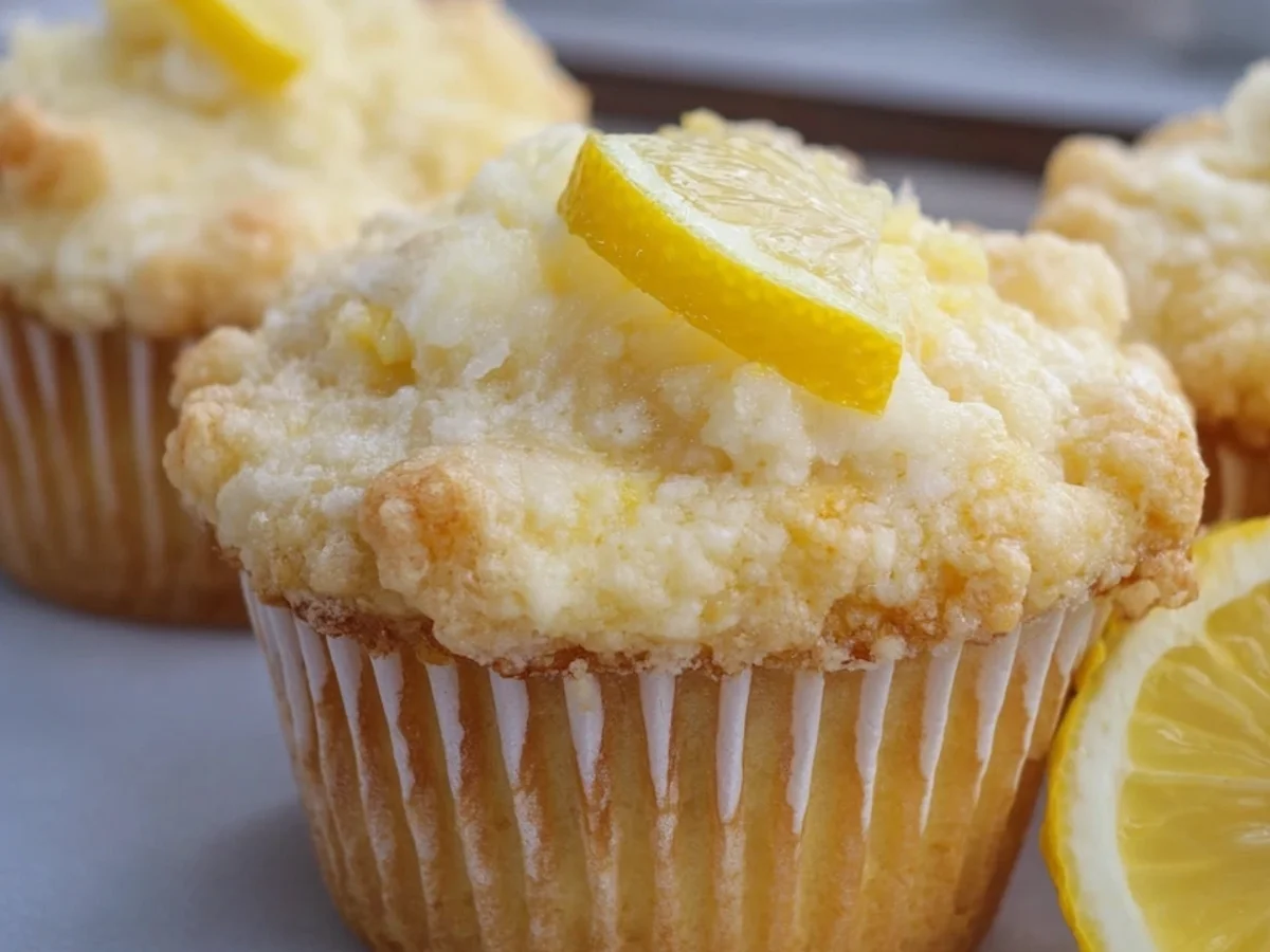 Zitronenmuffins mit Joghurt: Saftig, Fluffig & Leicht - Bild 1