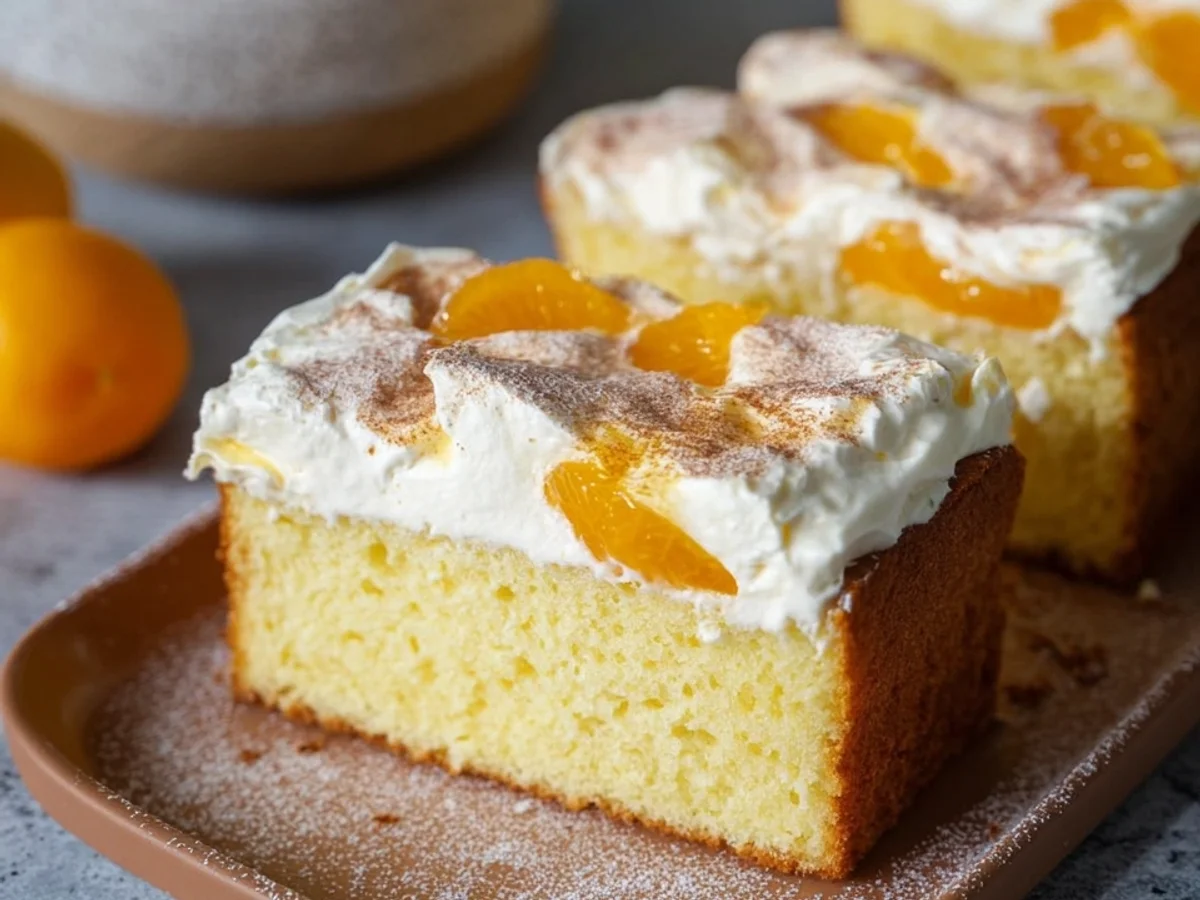 Fantakuchen mit Schmand & Mandarinen: Cremig-fruchtig - Beitragsbild