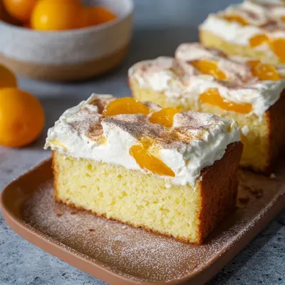 Fantakuchen mit Schmand & Mandarinen: Cremig-fruchtig