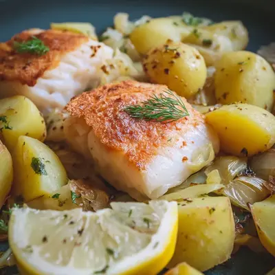 Gebratenes Seelachsfilet mit Kartoffeln: Einfach & schnell