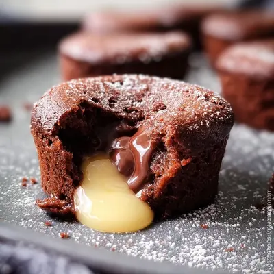 Lava Cakes: Schokoküchlein mit flüssigem Kern Rezept