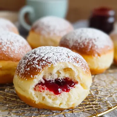 Ofenberliner: Leckere & fluffige Berliner aus dem Backofen