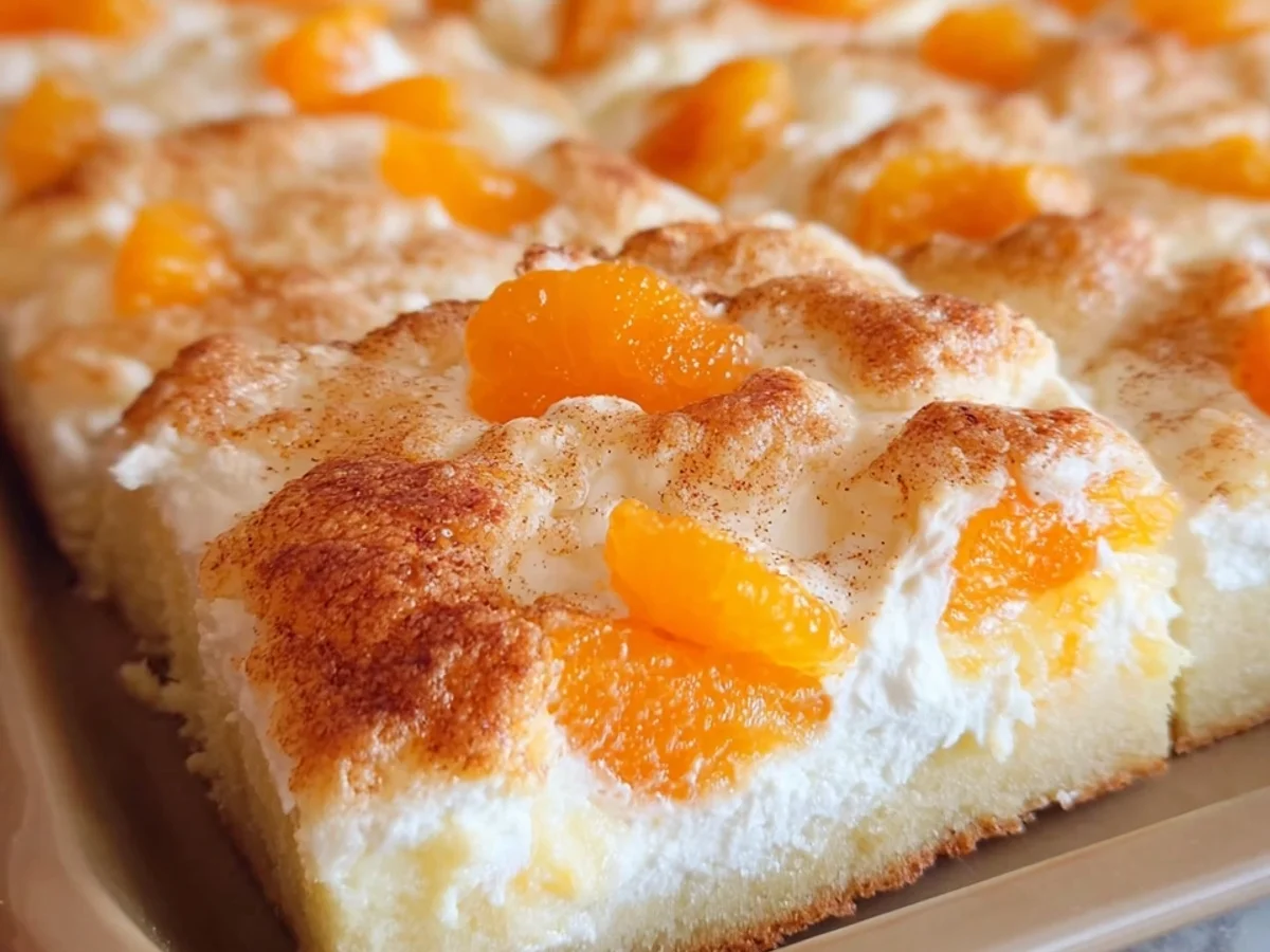 Schneller Mandarinen-Schmandkuchen vom Blech - Beitragsbild