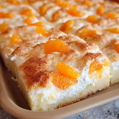 Schneller Mandarinen-Schmandkuchen vom Blech